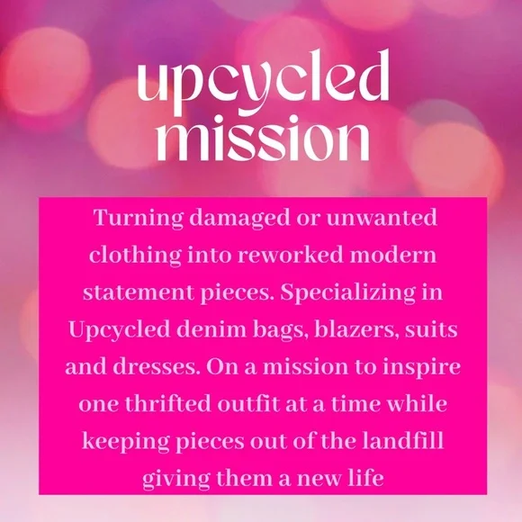 Upcycled cropped blazer gold buttons